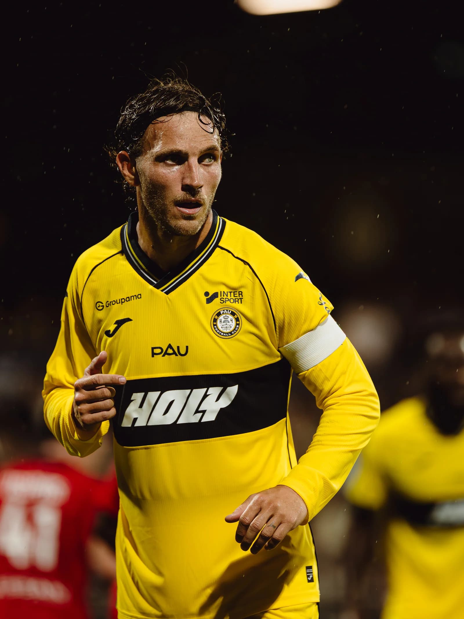 Gaëtan Paquiez sous le maillot du Pau FC