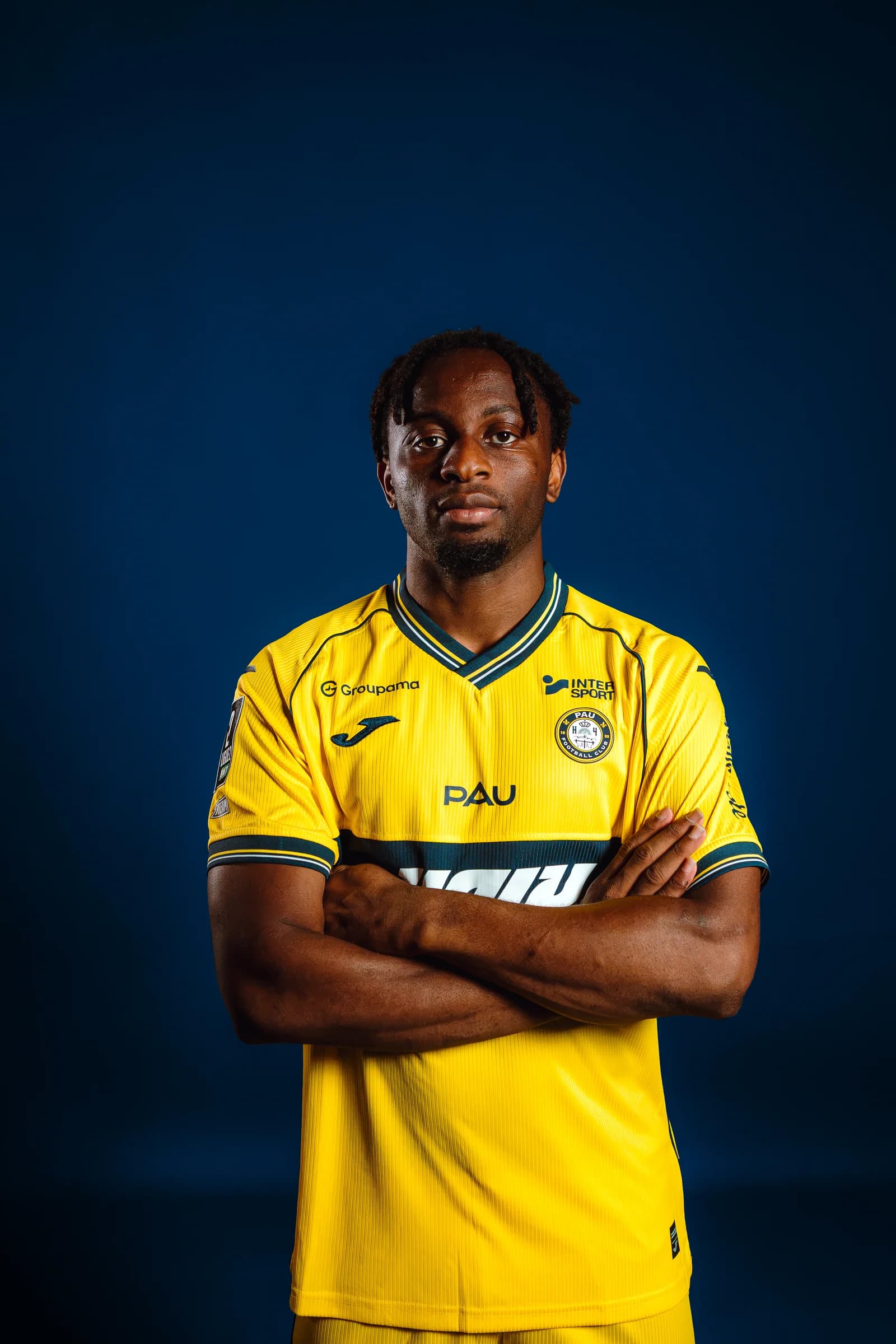 Royce Openda sous le maillot du Pau FC