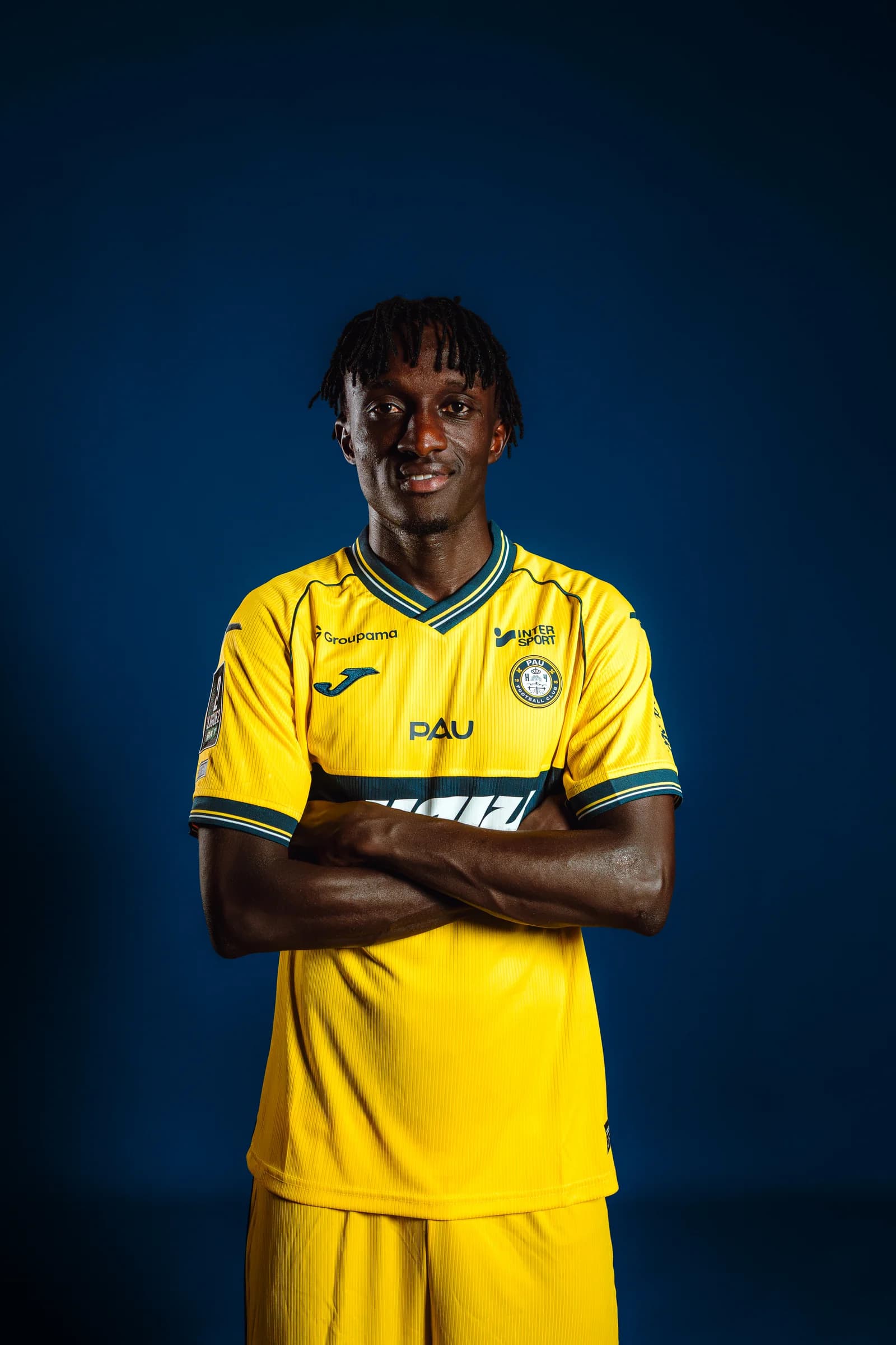 Souleymane Basse sous le maillot du Pau FC
